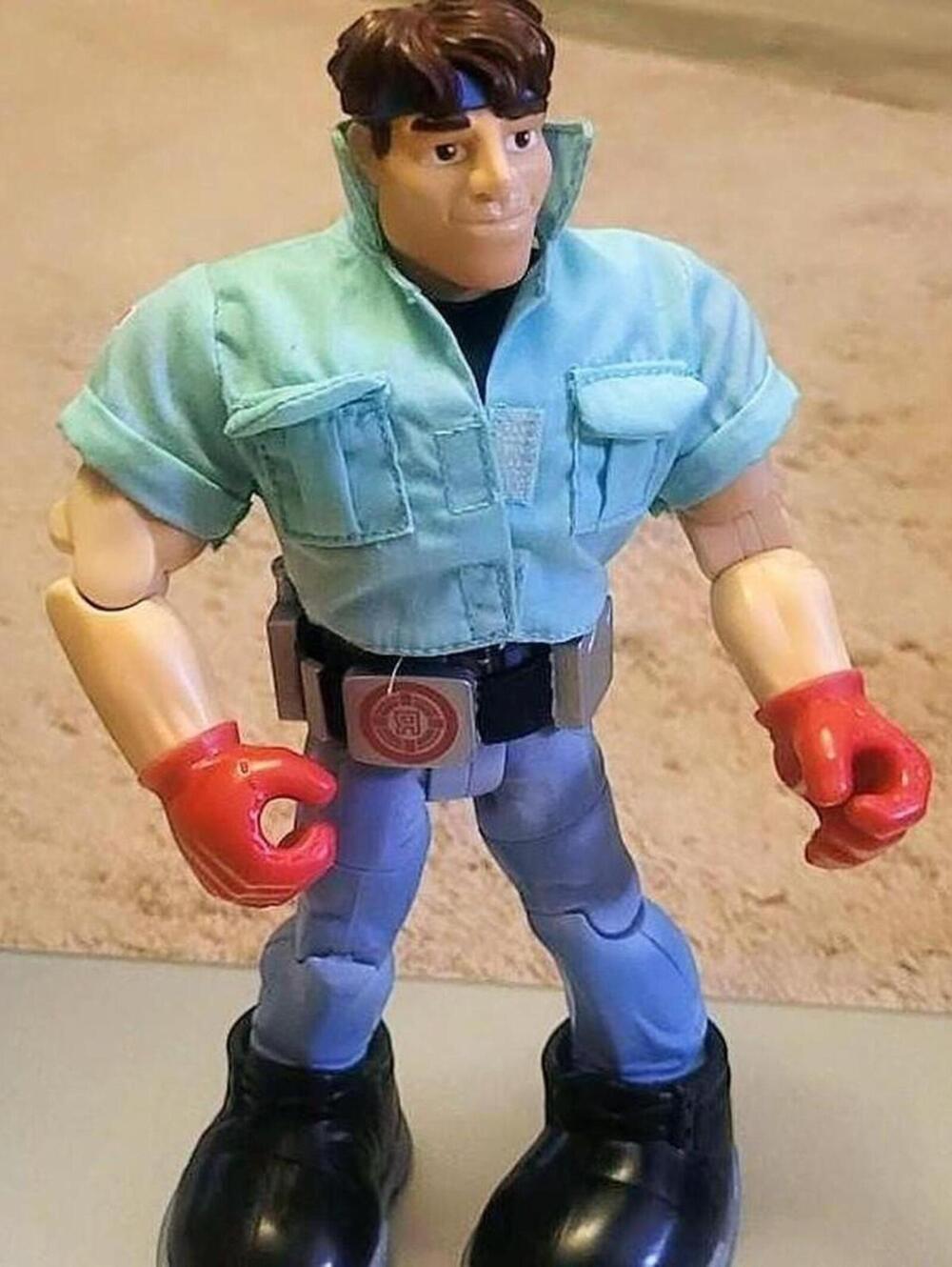Rare 2003 Fisher Price Rescue Heroes Special Edition 10" Matt Medic Action Figur